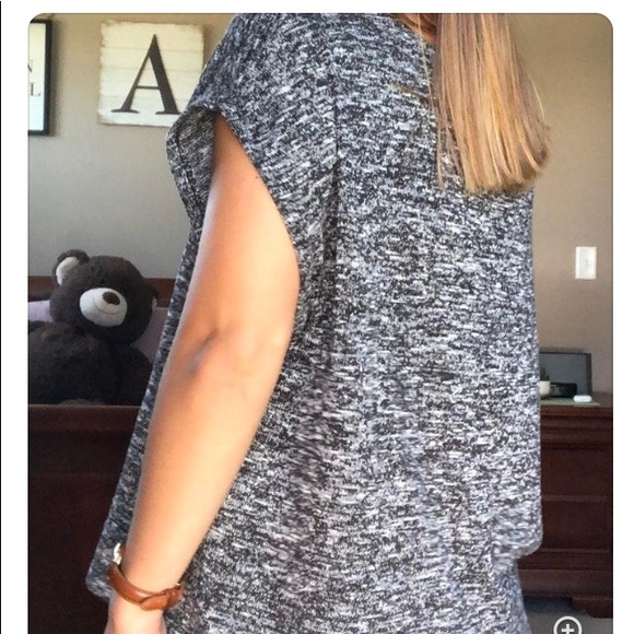 American Eagle Grey Knit Top - Picture 6 of 9